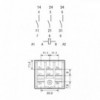 Relej 62.83.8.024.0309 Finder 3X16A 24V AC - RELF62838024