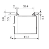 Finder adapter za montažu  062.08 - RELF6283ADAPT