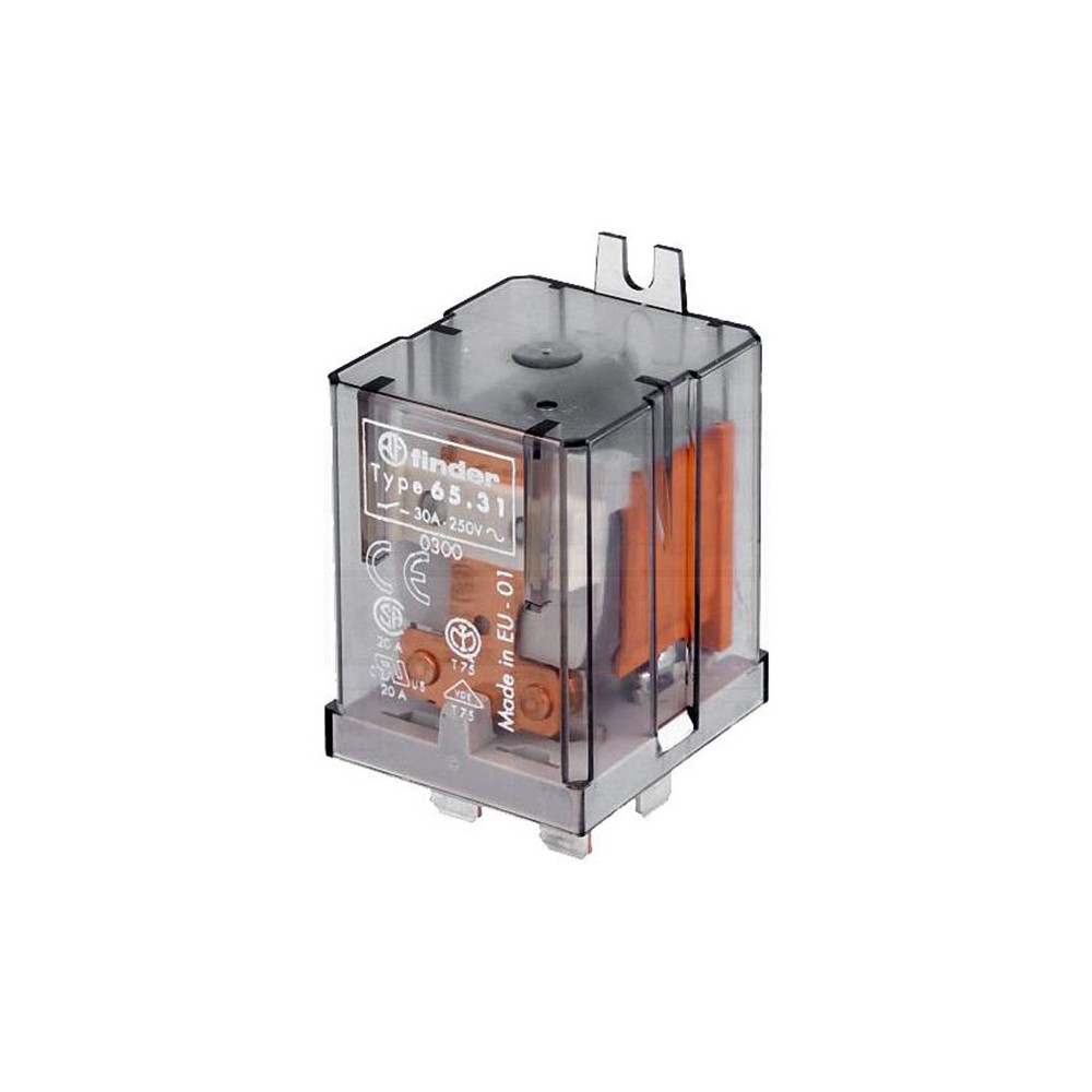 Relej 230VAC 1X 20A max.400VAC  Faston - RELF6531-230
