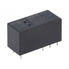 Rele Omron24V 8A 2XM+R, G2RL2-24