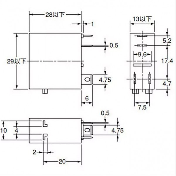 Rele G3R-OA202SZN-UTU 5-24DC OMRON - RELG3R-OA202