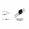 Ultra fast dioda 600V 8A TO220AC - DIOMUR860