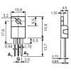 Triak 8A 600V 35mA TO220AB - TKBT137-6