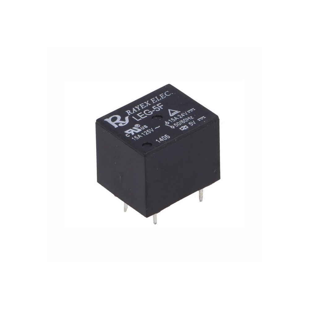 Relej LEG-5 (5V, 10A, 1xM+R) - RELLEG5