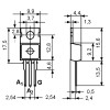 Triak 16A 600V 50mA TO220AB - TKBTA16-6