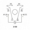 Rele 24VDC 2 X10A ,8 pin ELMARK - RELMK2P-24DC