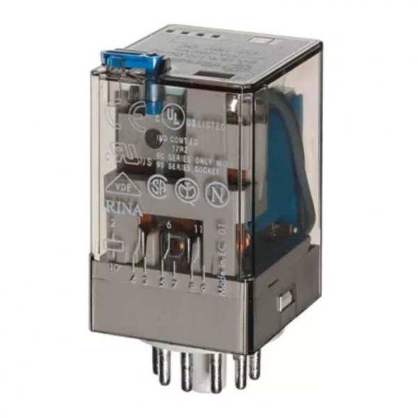 Rele R15, 24V AC 3X10A ELMARK - RELR15-24ACE