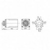 Rele R15, 24V AC 3X10A ELMARK - RELR15-24ACE