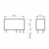 Rele 24V AC 8A 2X SCH. - RELRT424524