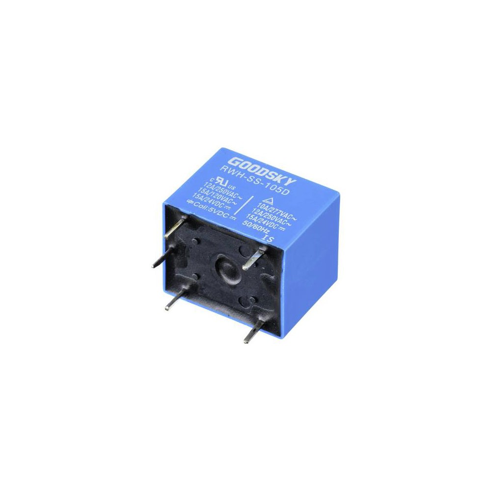 RELEJ GOODSKY RWH-SS-105D 1xU 15A 5V - REL-RWH-105D