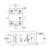 SSR 40A 380V AC,3-32V DC - RELSSR40DA