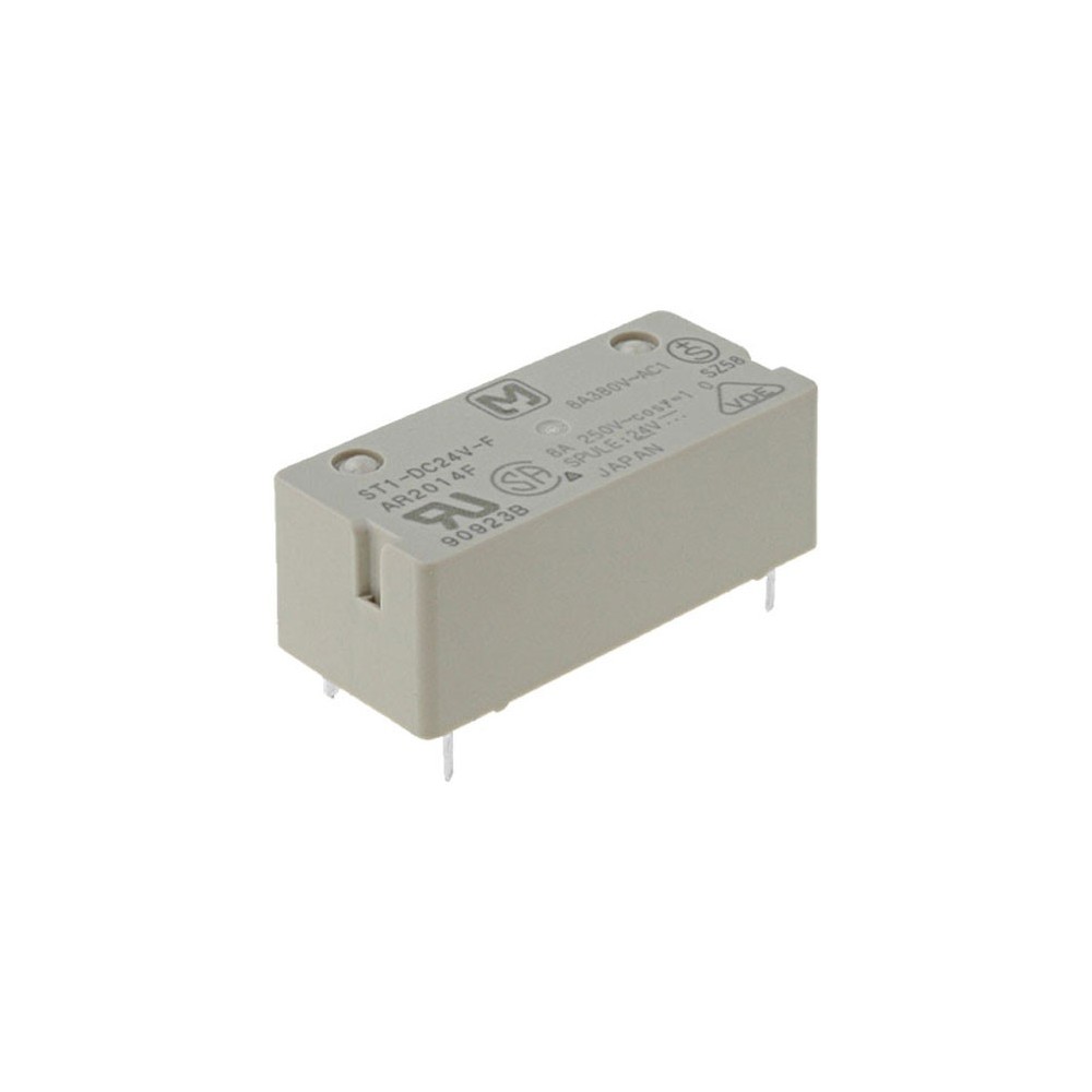 Rele  ST1-DC24V-F, 24VDC 8A   - RELST1-DC24V-F