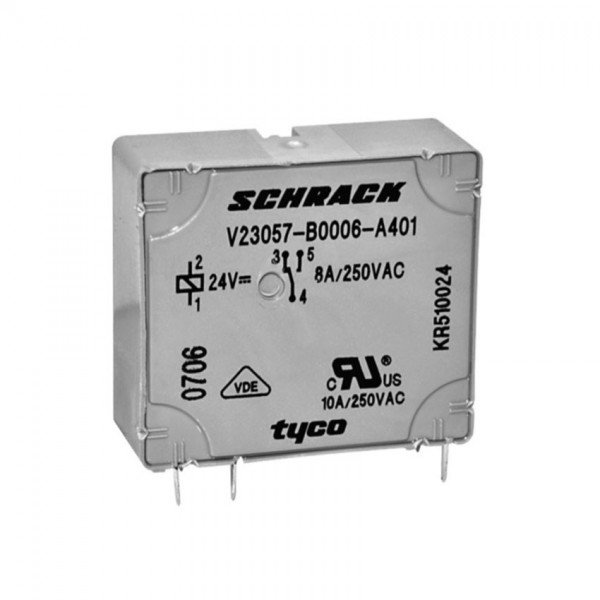 V23057   Schrack 8A 24V DC 1200R - RELV23057B