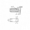 V23057   Schrack 8A 24V DC 1200R - RELV23057B