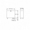 V23057   Schrack 8A 24V DC 1200R - RELV23057B