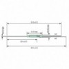 Rid kontakt 200V 0.5A 14X2,54mm NO+NC - RIDK4-1