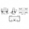 Rid rele DIP 24V 1XNO.NC+Di.2000R - RIDR241C9051D