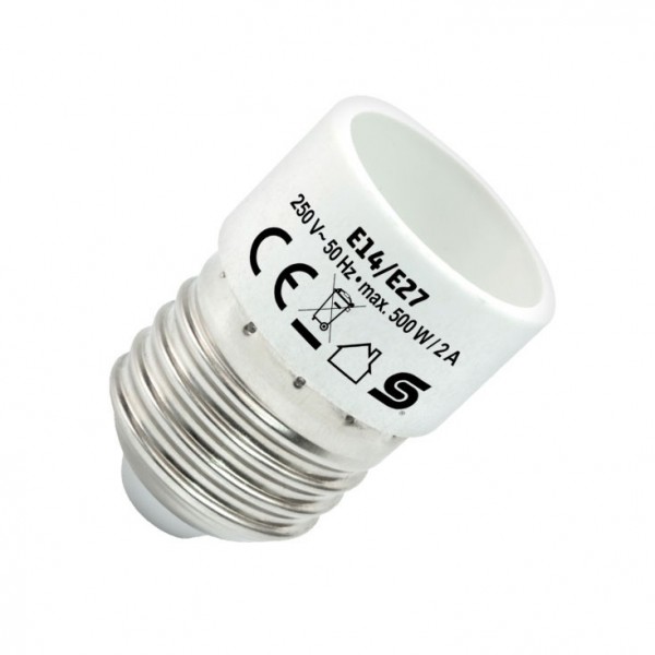 Adapter za E14 sijalicu, E14/E27 - SIGRA-1