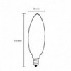 Led sijalica C37 4.9W 416lm, 2700K, E14 - SILE14/5-3000K