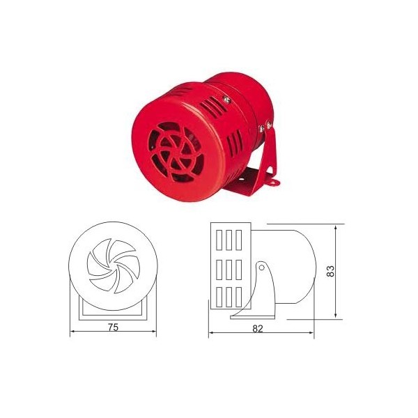 Sirena MS190 , 24V DC  110dB - SIR-9
