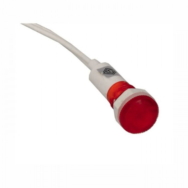 Sign.lampa 220 V FI10 crvena - SL-CR