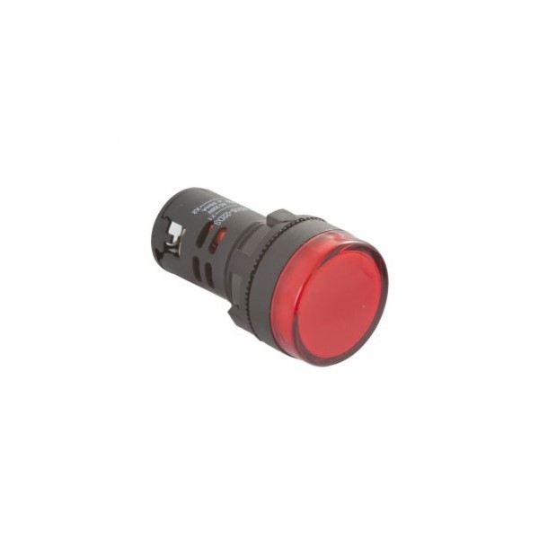 Sign.lampa 22mm Led crvena 24VAC/DC - SLL24CR