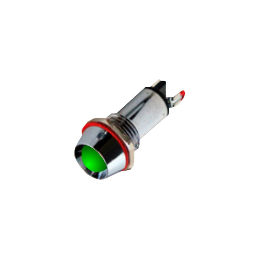 Signalna Sijalica LED Zelena, Ø8mm, 24V DC - SLL8ZE24DC