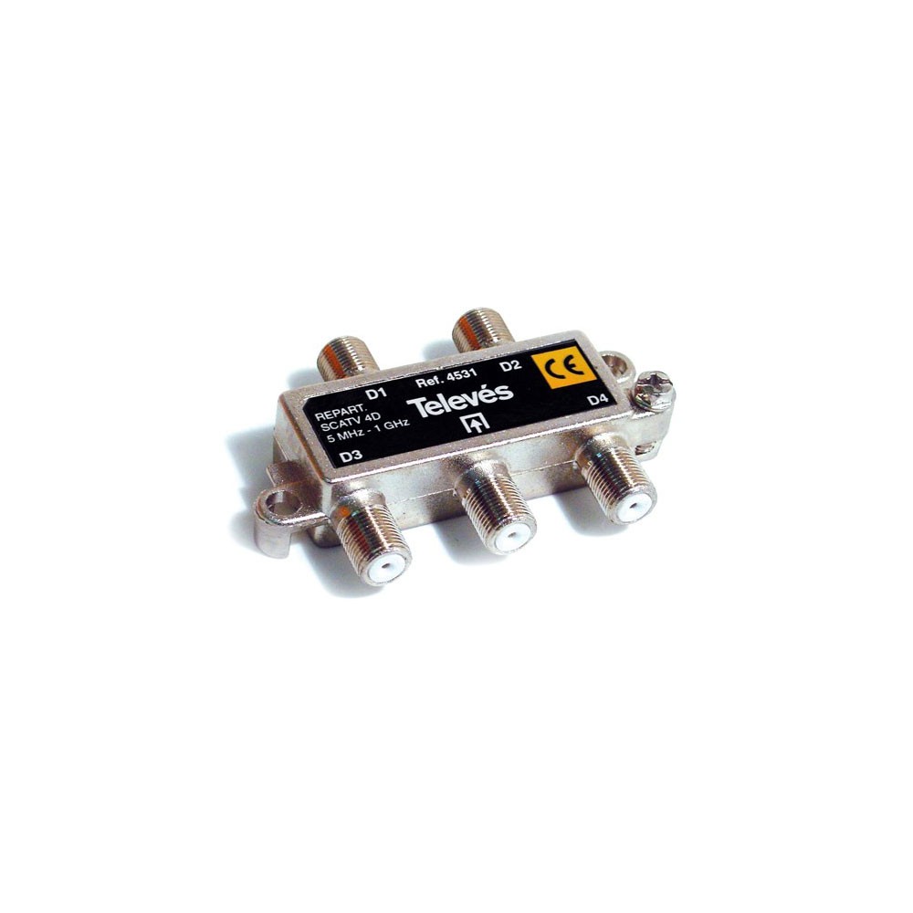 Spliter 1/4 5MHz-1218MHz TELEVES - SPLI1/4-3