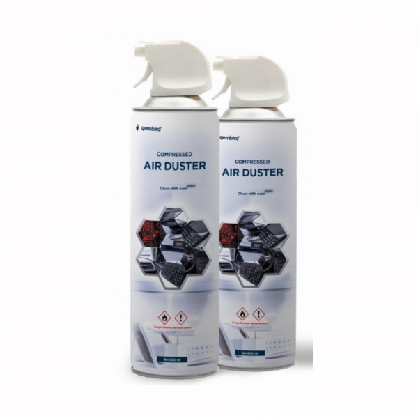 CK-CAD-FL400-01 Gembird Compressed air duster 400ml - SPREJ18-400G