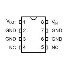 Stab.napona +5V 0.1A SMD