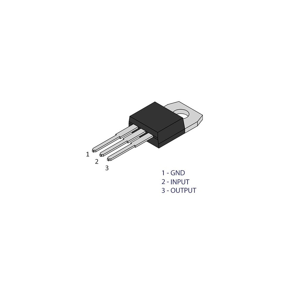 Stab.napona  -9V 1A,TO220 - STN7909