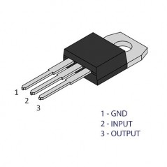 Stab.napona  -9V 1A,TO220