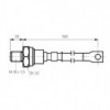 Dioda 1600V 240A,M16  K, SEMIKRON - DIOSKR240/16