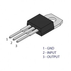 Stab.napona  -12V 1A,TO220