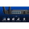CUDY LT400_EU 4G LTE Wi-Fi Router CPE, 2.4Ghz, - SWI-LT400