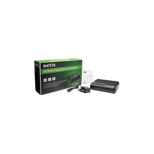 Netis Switch 16-port 10/100mbps - SWI-S16