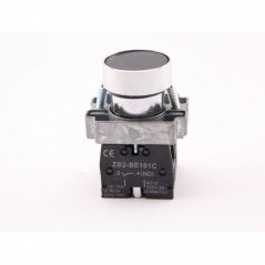 Taster 22mm , NO+NC crni LA22-B2-BA25