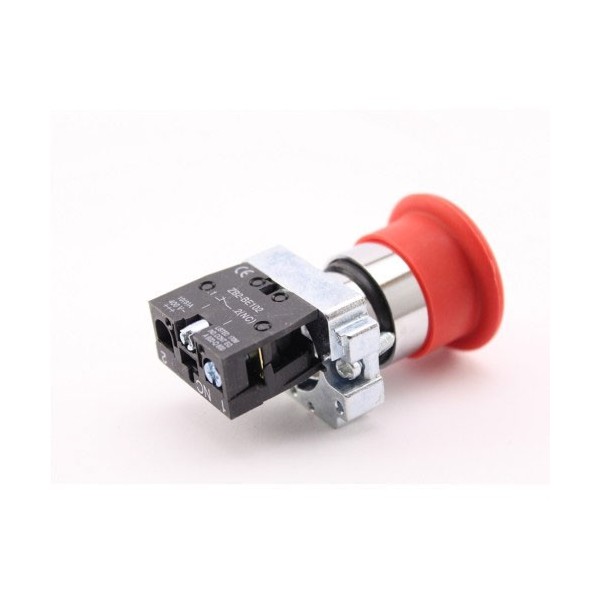 Taster22mm glji. BC42, NC,10A 220V Crveni - TAS22CRG-M