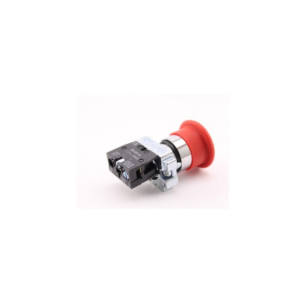 Taster22mm glji. BC42, NC,10A 220V Crveni - TAS22CRG-M