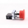 Taster22mm glji. BC42, NC,10A 220V Crveni - TAS22CRG-M