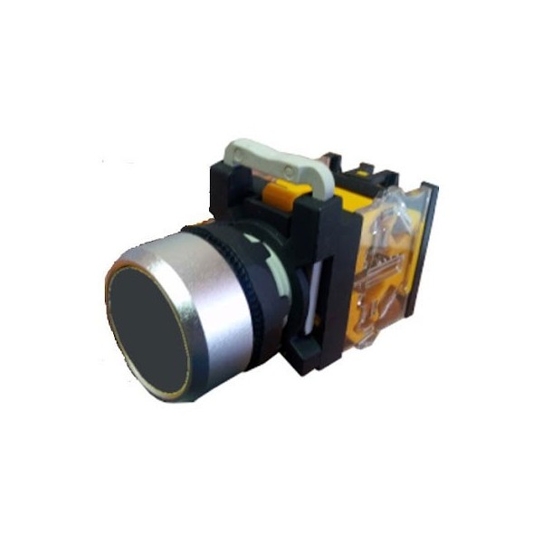 Prekidač 22mm STOP, NO+NC,10A 220V Crna - TAS22K-CN