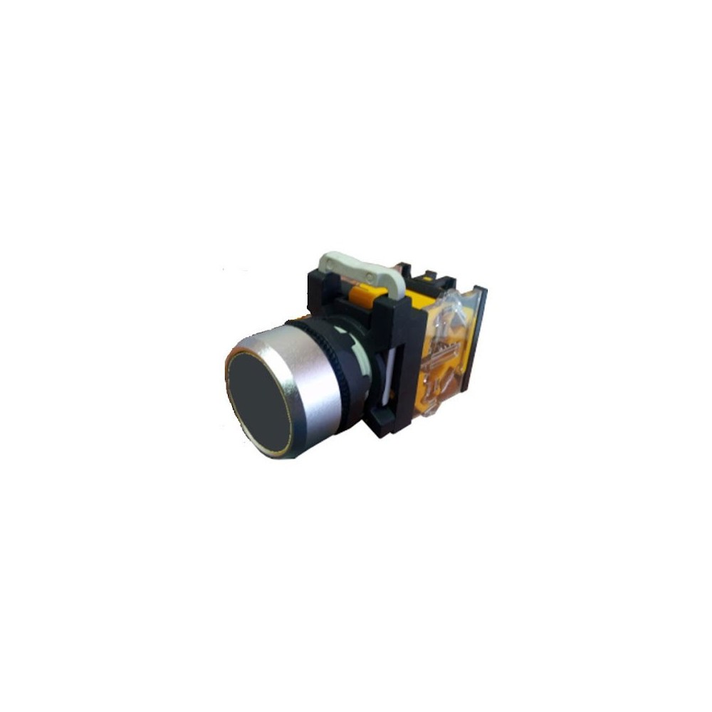 Prekidač 22mm STOP, NO+NC,10A 220V Crna - TAS22K-CN