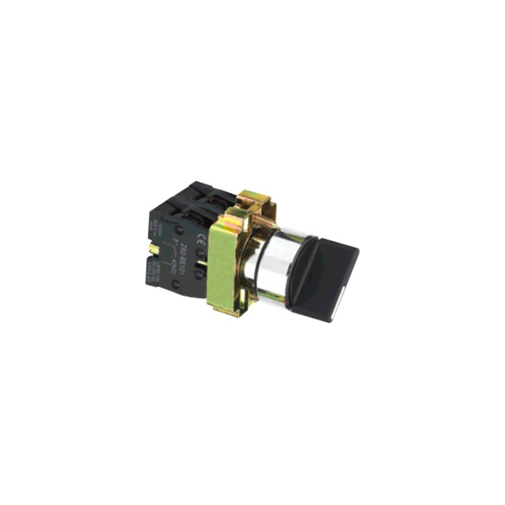 Prekidač 1-0-2, Ø22mm, 2NO, HB2-BD33 - TAS22PBSW024