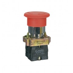 Taster 22mm NO+NC STOP 10A 220V