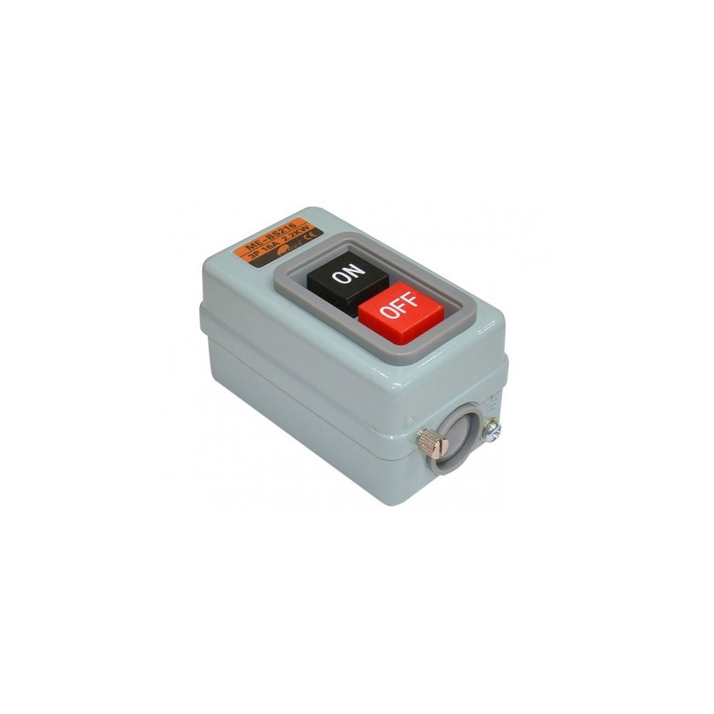 BS216 taster, motorni prekidač sa metal. kuć.16A 2.2KW M4 3P - TASBS216