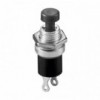 Taster mini NO crni  M7 1xA 50VDC,0.5A - TASMINNOCN
