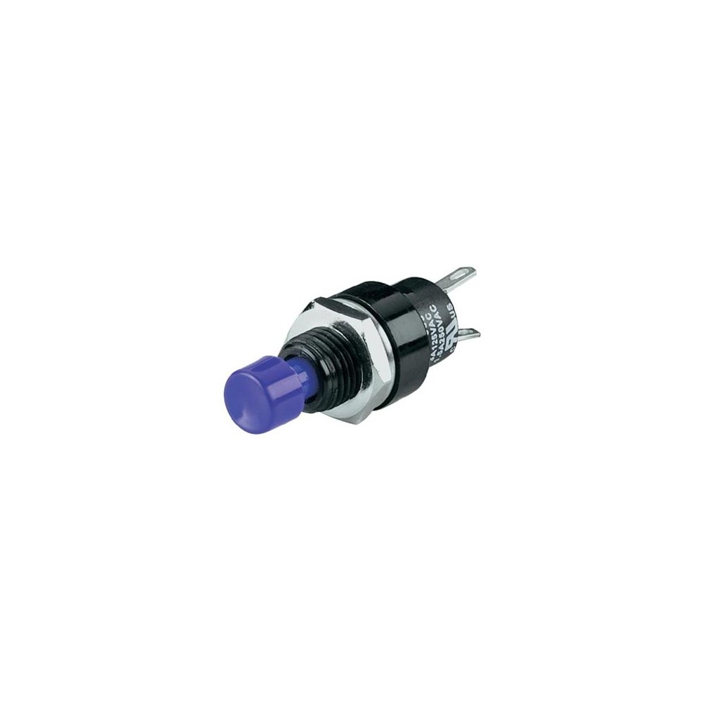 Taster mini NO plavi M7 1XA,50VDC, 0,5A - TASMINNOPL
