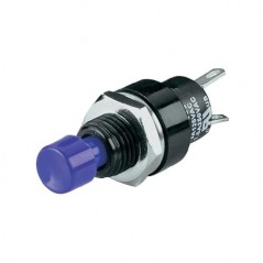 Taster mini NO plavi M7 1XA,50VDC, 0,5A