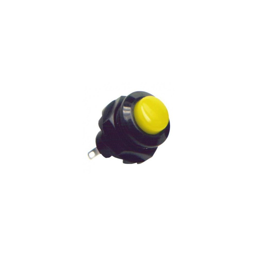 Taster NO zuti 250V 1.5A 13mm - TASMINOZU