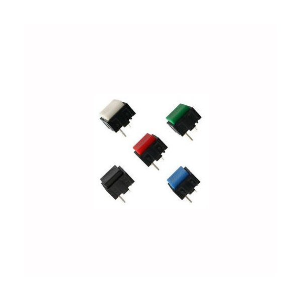 Taster print 10x10mm Crni - TASPRCN